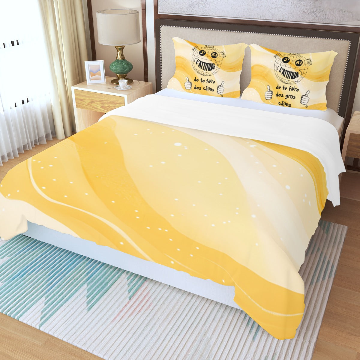 Three Piece Duvet Bedding Set