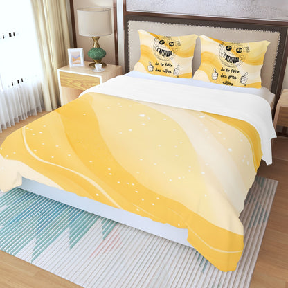 Three Piece Duvet Bedding Set